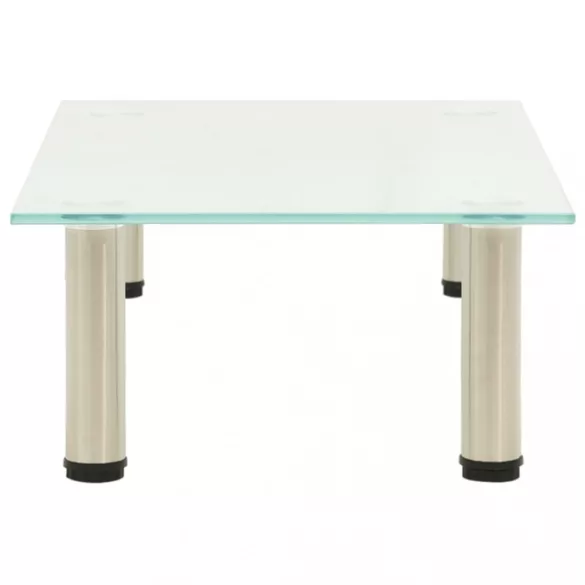 edzett tejüveg TV-állvány 60 x 35 x 17 cm