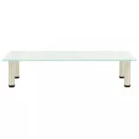 edzett tejüveg TV-állvány 80 x 35 x 17 cm