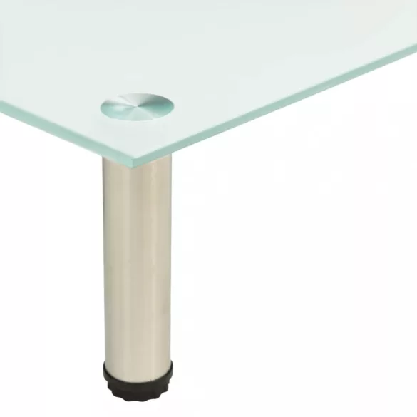 edzett tejüveg TV-állvány 80 x 35 x 17 cm