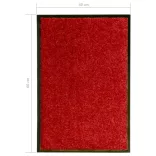 piros kimosható lábtörlő 40 x 60 cm