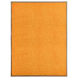 narancssárga kimosható lábtörlő 90 x 120 cm