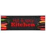 Hot&Spicy" mosható konyhai szőnyeg 60 x 180 cm"