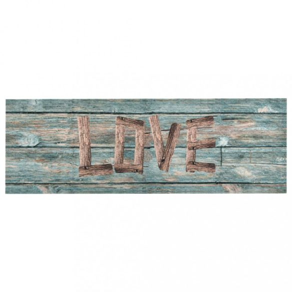 Love" mosható konyhai szőnyeg 45 x 150 cm"