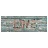 Love" mosható konyhai szőnyeg 60 x 180 cm"