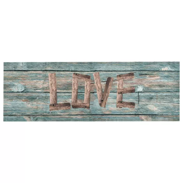 Love" mosható konyhai szőnyeg 60 x 180 cm"