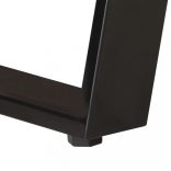 természetes szélű tömör akácfa íróasztal 107x45x79 cm