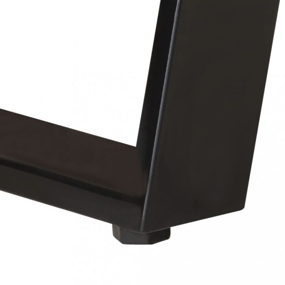 természetes szélű tömör akácfa íróasztal 107x45x79 cm