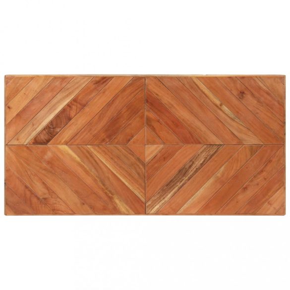 tömör akác és mangófa étkezőasztal 120 x 60 x 76 cm