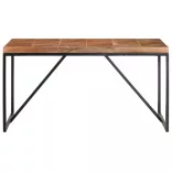 tömör akác és mangófa étkezőasztal 140 x 70 x 76 cm