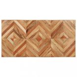 tömör akácfa és mangófa étkezőasztal 180 x 90 x 76 cm