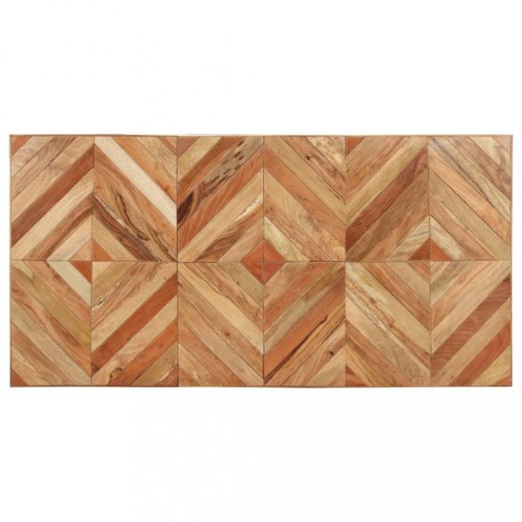 tömör akácfa és mangófa étkezőasztal 180 x 90 x 76 cm