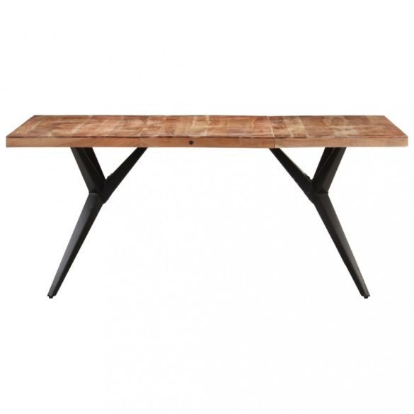 tömör akácfa étkezőasztal 160 x 80 x 76 cm