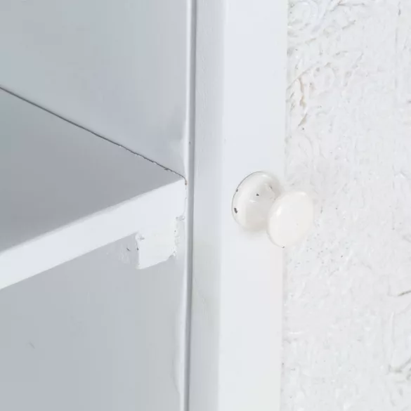 fehér tömör mangófa TV-szekrény 115 x 30 x 46 cm