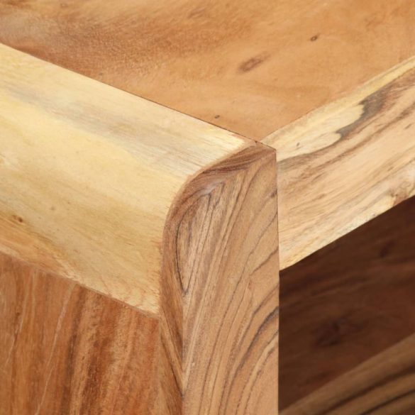 2 részes tömör akácfa TV-szekrény