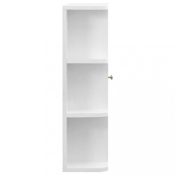 fehér MDF tükrös fürdőszobaszekrény 66 x 17 x 63 cm