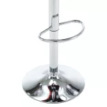 2 db piros műbőr bárszék