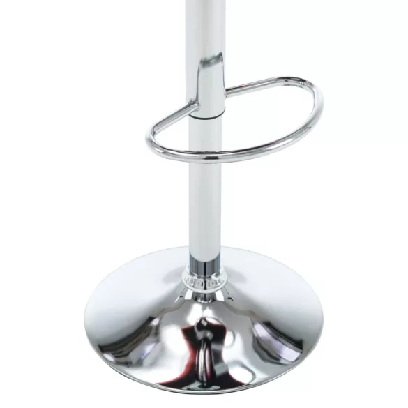 2 db piros műbőr bárszék