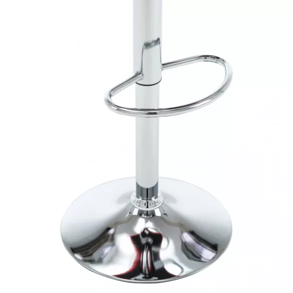 2 db krémszínű műbőr bárszék