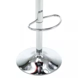 2 db narancssárga műbőr bárszék