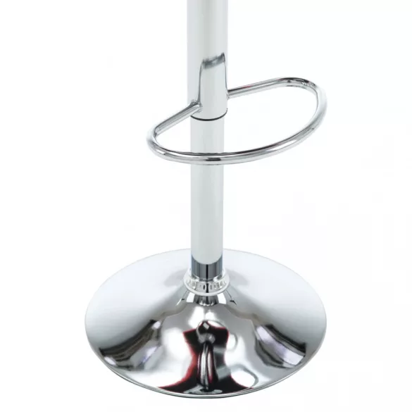 2 db narancssárga műbőr bárszék