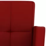 2 db bordó műbőr bárszék