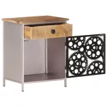 nyers mangófa éjjeliszekrény 40 x 30 x 50 cm