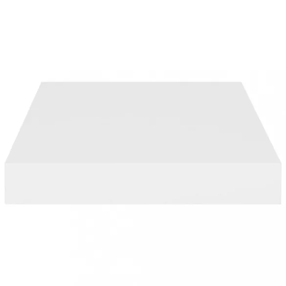 fehér MDF lebegő fali polc 23 x 23,5 x 3,8 cm