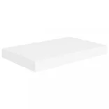 fehér MDF lebegő fali polc 40 x 23 x 3,8 cm