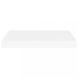 fehér MDF lebegő fali polc 40 x 23 x 3,8 cm