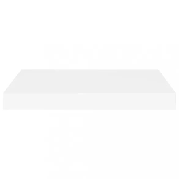 fehér MDF lebegő fali polc 40 x 23 x 3,8 cm
