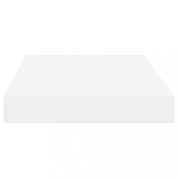 fehér MDF lebegő fali polc 40 x 23 x 3,8 cm