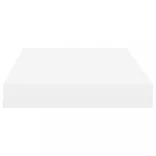 4 db fehér MDF lebegő fali polc 40 x 23 x 3,8 cm