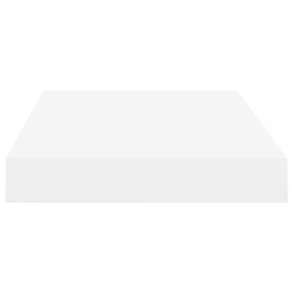 4 db fehér MDF lebegő fali polc 40 x 23 x 3,8 cm