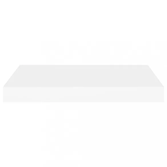 4 db fehér MDF fali polc 50 x 23 x 3,8 cm