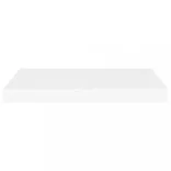 2 db fehér MDF fali polc 60 x 23,5 x 3,8 cm