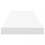 fehér MDF lebegő fali polc 90 x 23,5 x 3,8 cm