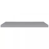 4 db szürke MDF lebegő fali polc 90 x 23,5 x 3,8 cm