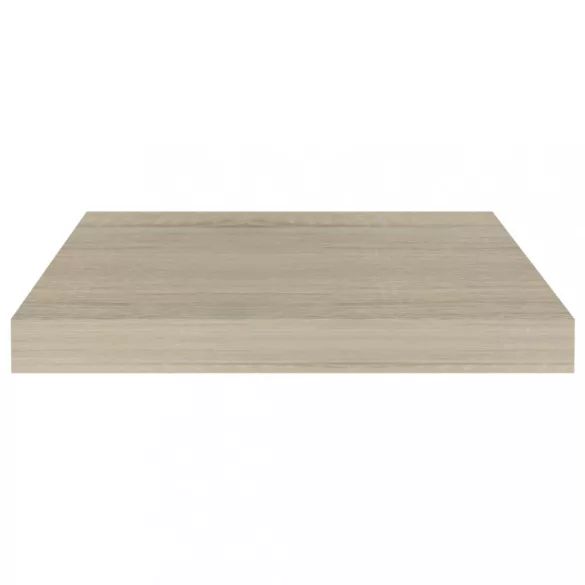 tölgyszínű MDF lebegő fali polc 40 x 23 x 3,8 cm