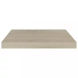 4 db tölgyszínű MDF lebegő fali polc 50 x 23 x 3,8 cm