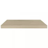 tölgyszínű MDF lebegő fali polc 60 x 23,5 x 3,8 cm