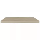 tölgyszínű MDF lebegő fali polc 80 x 23,5 x 3,8 cm