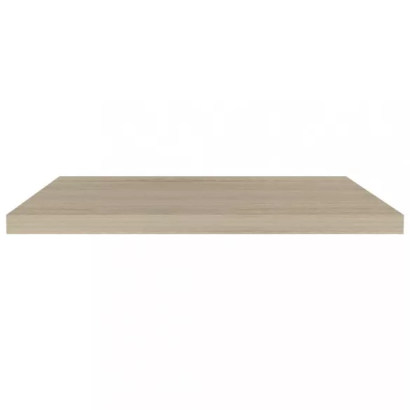 4 db tölgyszínű MDF fali polc 80 x 23,5 x 3,8 cm