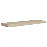 2 db kék MDF lebegő fali polc 90 x 23,5 x 3,8 cm
