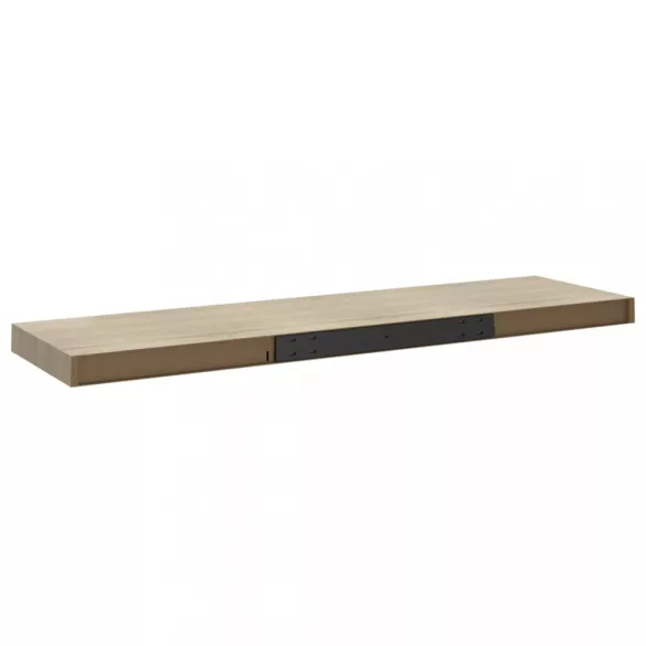 2 db kék MDF lebegő fali polc 90 x 23,5 x 3,8 cm