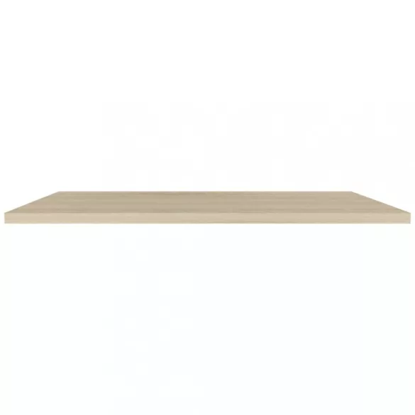 tölgyszínű MDF lebegő fali polc 120 x 23,5 x 3,8 cm