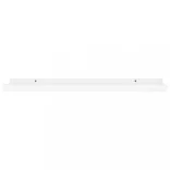 2 db fehér MDF szegélypolc képkeretekhez 60 x 9 x 3 cm