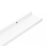 2 db fehér MDF szegélypolc képkeretekhez 80 x 9 x 3 cm