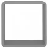 3 db szürke MDF fali kockapolc