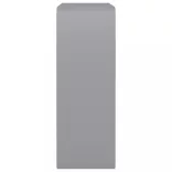 3 db szürke MDF fali kockapolc