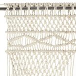 makramé pamutfüggöny 140 x 240 cm